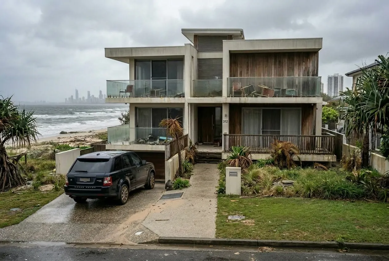 Before: property exterior before professional photography